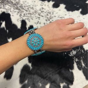 faux concho bracelet